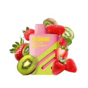 MÜBAR KUBA 700 - DESECHABLE STRAWBERRY KIWI 20MG