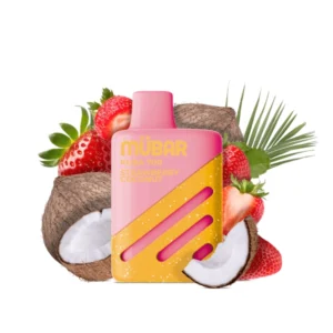 MÜBAR KUBA 700 - DESECHABLE STRAWBERRY COCONUT 20MG