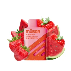 MÜBAR KUBA 700 - DESECHABLE STRAWBERRY WATERMELON 20MG