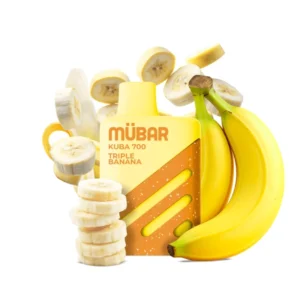 MÜBAR KUBA 700 - DESECHABLE TRIPLE BANANA 20MG