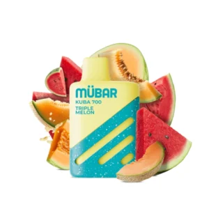 MÜBAR KUBA 700 - DESECHABLE TRIPLE MELON 20MG