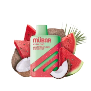 MÜBAR KUBA 700 - DESECHABLE WATERMELON COCONUT 20MG