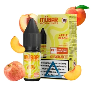 MÜBAR SALTS - APPLE PEACH 10ml 15mg