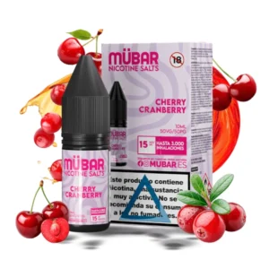 MÜBAR SALTS - CHERRY CRANBERRY 10ml 15mg