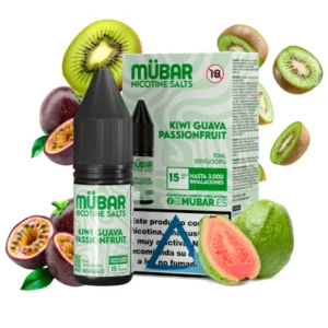 MÜBAR SALTS - KIWI GUAVA PASSIONFRUIT 10ml 15mg