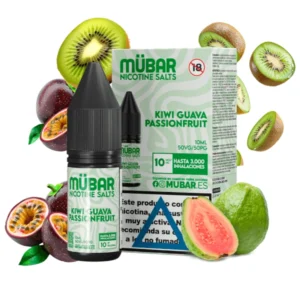MÜBAR SALTS - KIWI GUAVA PASSIONFRUIT 10ml 10mg