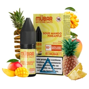 MÜBAR SALTS - SOUR MANGO PINEAPPLE 10ml 10mg