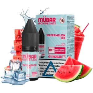 MÜBAR SALTS - WATERMELON ICE 10ml 10mg