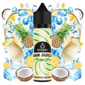 BOMBO BAR JUICE – PINEAPPLE COCONUT ICE 12ml/60 (LONGFILL)