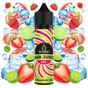 BOMBO BAR JUICE – STRAWBERRY LIME ICE 12ml/60 (LONGFILL)